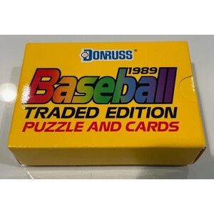 1989 Donruss Factory Traded Baseball Card Set